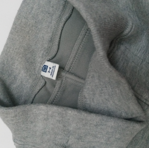 Uniqlo Kid's Sweatpants Gray Color 3-4Size - Picture 8 of 8